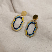 Charger l'image dans la galerie, Boucles d'oreilles CANOPE II Bleu