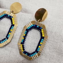 Charger l'image dans la galerie, Boucles d'oreilles CANOPE II Bleu