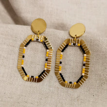 Charger l'image dans la galerie, Boucles d'oreilles CANOPE I Jaune