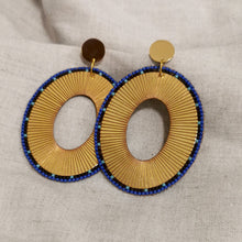 Charger l'image dans la galerie, Boucles d'oreilles ZINGARI I Bleu