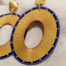 Charger l'image dans la galerie, Boucles d'oreilles ZINGARI I Bleu